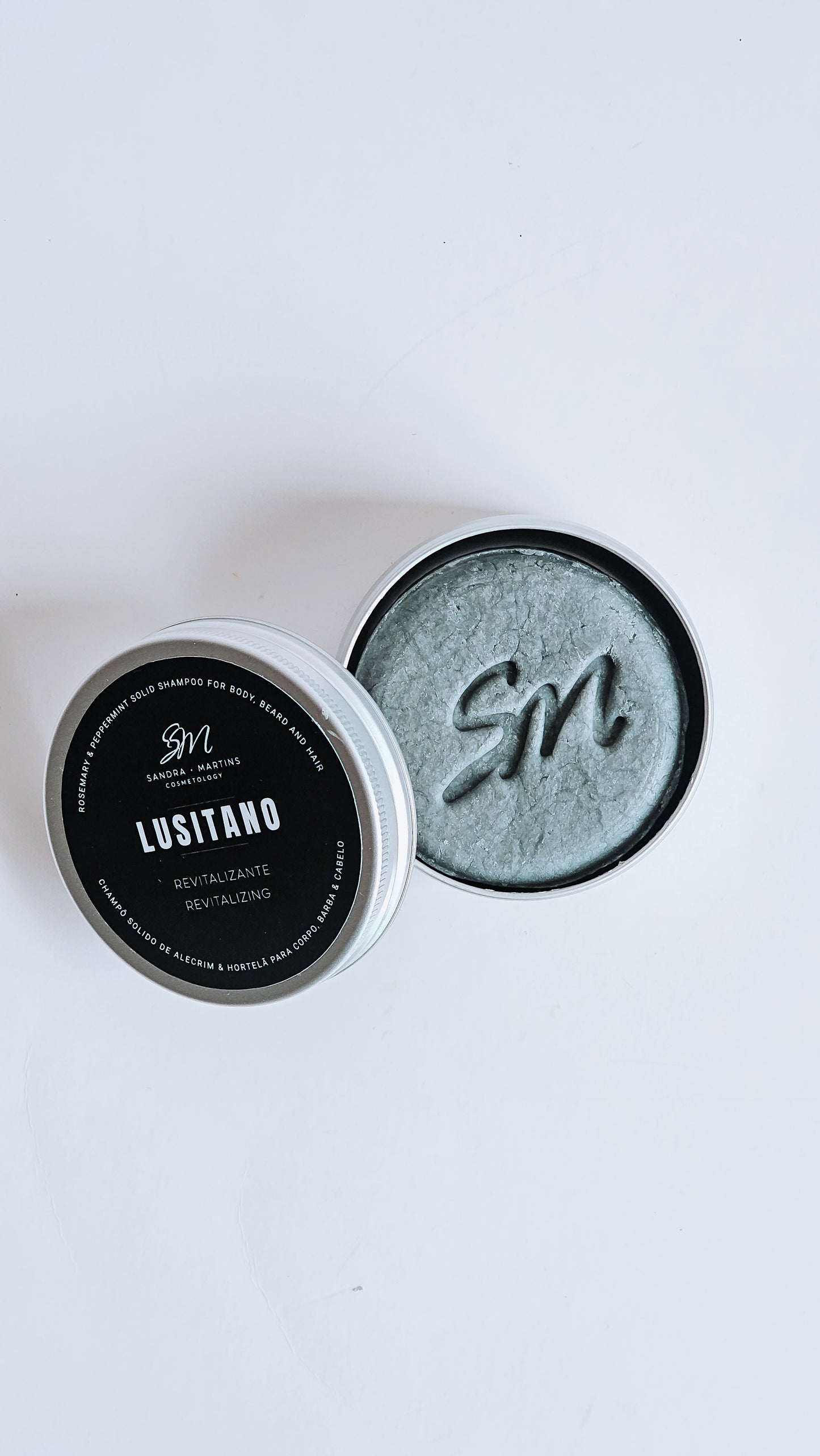 Champô Sólido LUSITANO "3 em 1" - Barba, Cabelo e Corpo