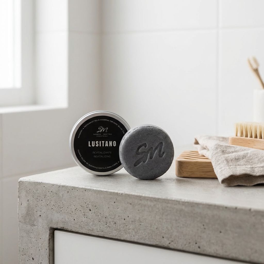 Champô Sólido LUSITANO "3 em 1" - Barba, Cabelo e Corpo