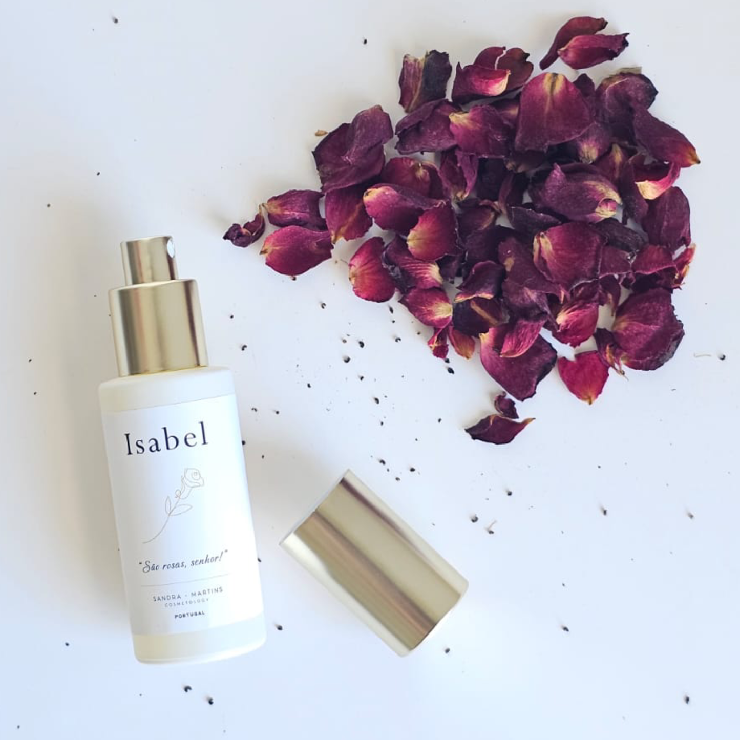 Isabel - Óleo Corporal Perfumado de Rosas