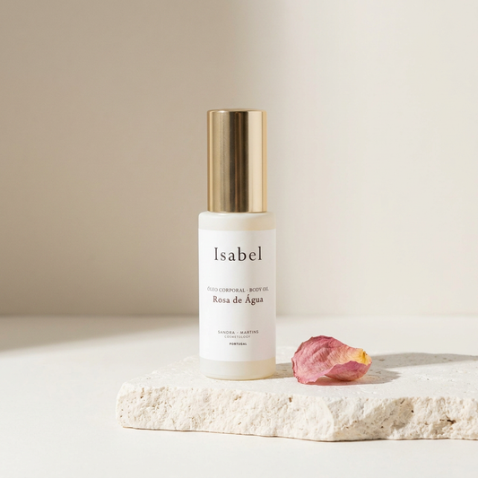 Isabel — Óleo Corporal Perfumado de Rosas para Pele Sedosa