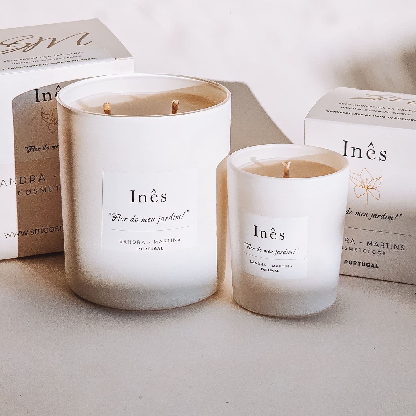 Inês Scented Candle - "Flower of my Garden"