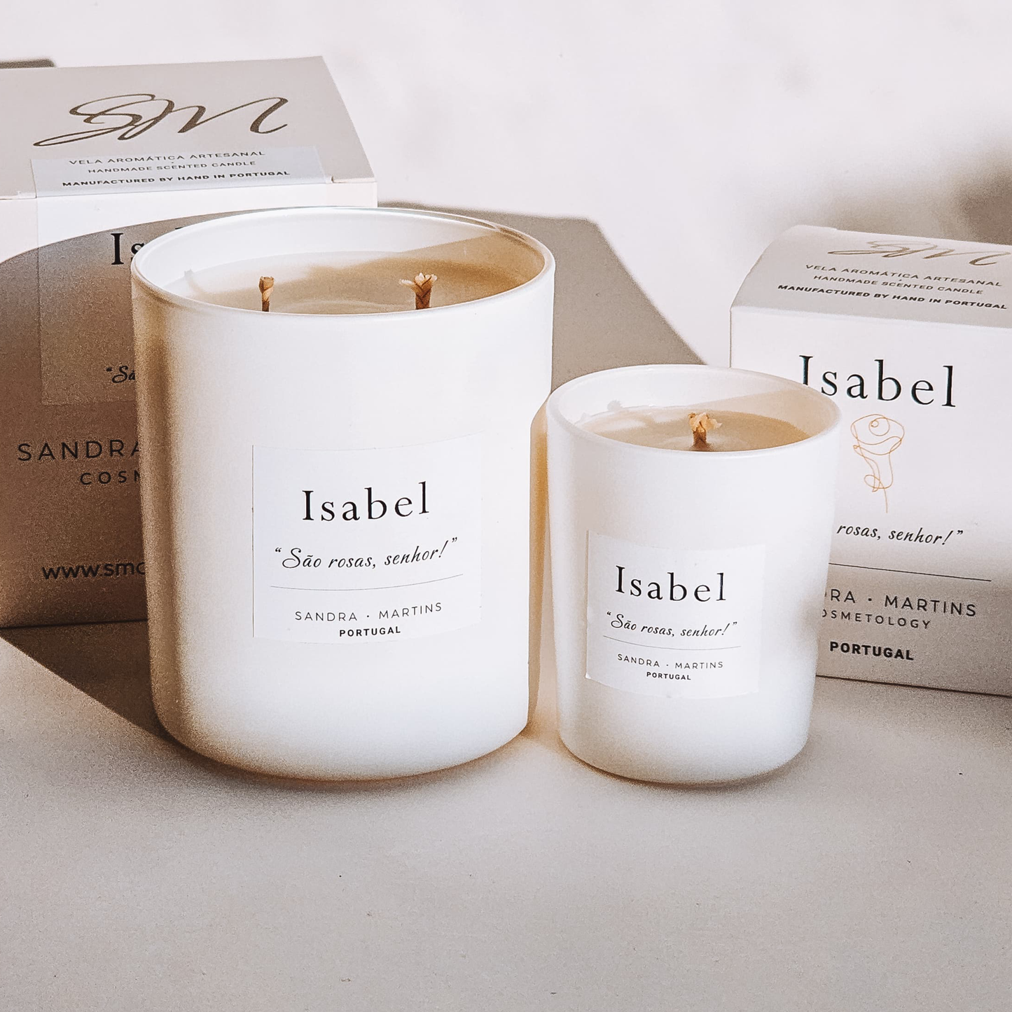 Isabel Scented Candle - "They are Roses, Lord!"